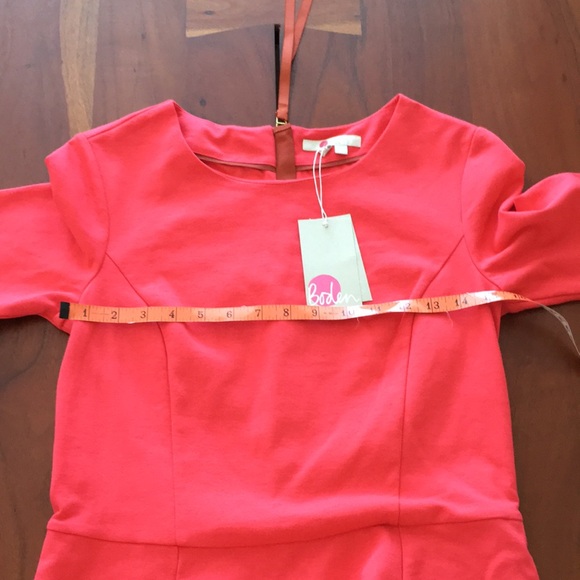 NWT Boden color block ponte full skirt midi dress M 8 - Picture 15 of 16